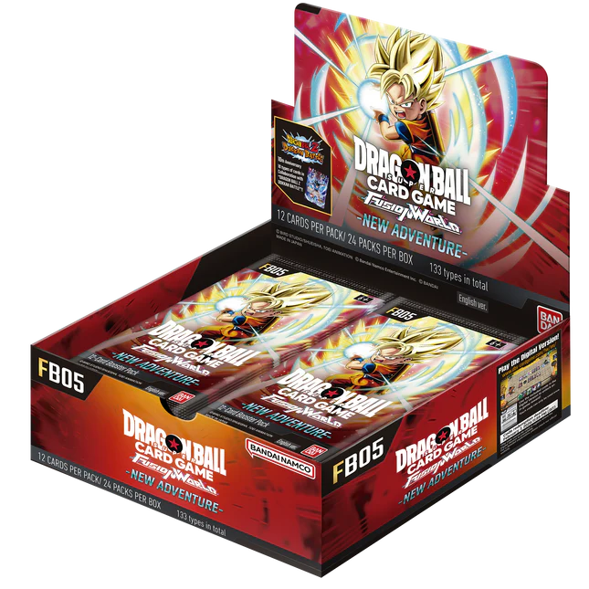 Dragon Ball Super CG: Fusion World New Adventure Booster Box (FB05)