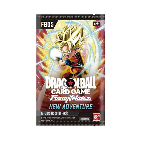 Dragon Ball Super CG: Fusion World New Adventure Booster Box (FB05)